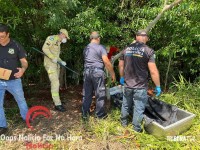 Corpo é encontrado enterrado em área rural de Foz do Iguaçu