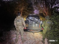 Policia Federal e PM apreendem mercadorias contrabandeadas no Rio Paraná