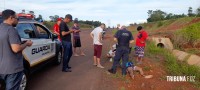 Dois motociclistas são socorridos pelo Siate após colisão na "Pista do Grau"