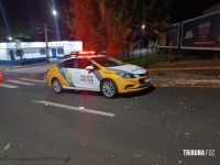 Motociclista fica gravemente ferido após colisão na Rua Xavier da Silva