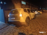 PM prende dois homens no Bairro Porto Meira que haviam roubado veículo em Medianeira