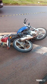 Motociclista paraguaio morre após colisão na BR-277 em Foz do Iguaçu 