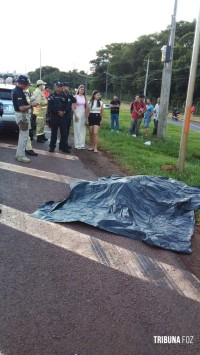 Motociclista paraguaio morre após colisão na BR-277 em Foz do Iguaçu 