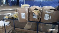 PF, RF e FN apreendem mercadorias contrabandeadas na Ponte da Amizade