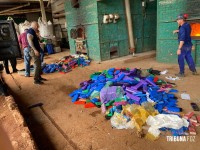 Polícia Civil de Santa Terezinha de Itaipu realiza incineração de entorpecentes