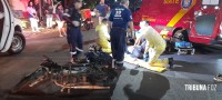 Siate socorre dois motociclistas após colisão de duas motos no Boicy