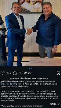 Secretário indicado pelo General Silva e Luna foi denunciado por "Organização Criminosa"