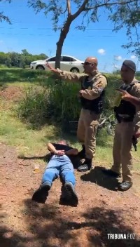 Policia Militar prende homem portando arma de fogo no bairro Três Lagoas