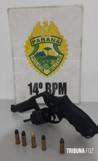 Policia Militar prende homem portando arma de fogo no bairro Três Lagoas