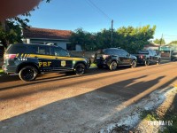 BPFRON, PF, PRF e Senappen prendem cinco pessoas em operação na cidade de Santa Helena