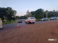 Motociclista fica gravemente ferido após colisão na Av. das Cataratas