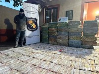 Departamento Antinarcóticos da Policia Nacional do Paraguai prende caminhoneiro com 1.888 Kg de maconha