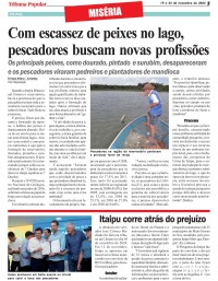 "Itaipu virou as costas para os pescadores e ribeirinhos do lago"