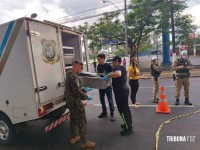 Soldado do Exército morre após colidir moto contra um poste na Av. JK 