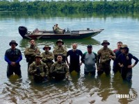 PRF e ICMBIO realizam ação conjunta para fiscalizar áreas de mata do Parque Nacional do Iguaçu