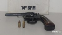 CHOQUE prende homem com revolver 38 no Bairro Morumbi