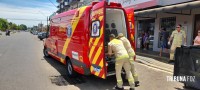 Siate socorre ciclista que sofreu queda na Av. Morenitas