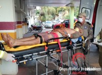 Homem sofre choque elétrico durante instalação clandestina de energia em área de invasão  
