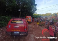Homem sofre choque elétrico durante instalação clandestina de energia em área de invasão  