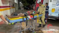 Morador de rua é baleado e pede socorro na área central de Foz