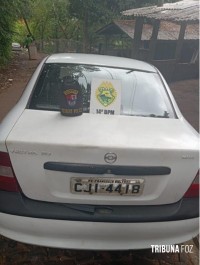 Polícia Militar apreende veículo usado em roubo na área central