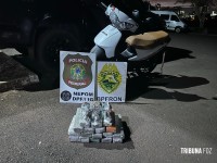 PF e PM prendem estrangeiro com drogas nas proximidades do Rio Paraná