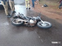 Motociclista é socorrido pelo Siate na Vila Yolanda