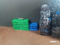 Policia Militar apreende quase 700 Kg de maconha no Bairro Cidade Nova