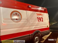 Acidente mobiliza equipes de socorro em Santa Helena