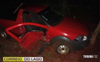 Acidente na PR-495 deixa três pessoas feridas em Missal