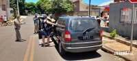 Siate socorre duas passageiras após colisão entre dois veículos no Jardim das Flores