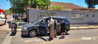 Siate socorre duas passageiras após colisão entre dois veículos no Jardim das Flores