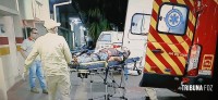 Siate socorre homem alvejado com tiro na face atrás de Furnas