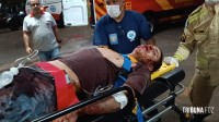 Siate socorre homem alvejado com tiro na face atrás de Furnas