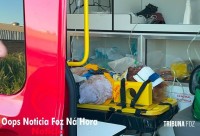 Jovem fica gravemente ferido após acidente no Bairro Três Bandeiras 