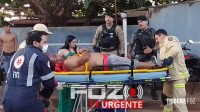 Homem leva dois tiros na barriga e na face e é socorrido pelo Siate na Vila Miranda 