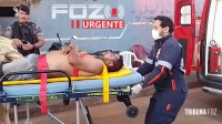 Homem leva dois tiros na barriga e na face e é socorrido pelo Siate na Vila Miranda 