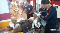 Assaltante troca tiros com o BPFRON e é alvejado com um tiro na cabeça em Foz do Iguaçu