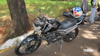 Siate socorre motociclistas e passageiro após colisão entre duas motos na BR-277