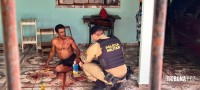 Homem que levou facãozada no Porto Meira nega atendimento do Siate