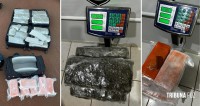 Receita Federal apreende mais de 45 Kg de drogas, em ônibus na BR-277 em São Miguel do Iguaçu