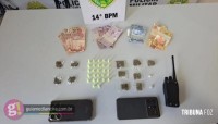 PM divulga relatório de ação que resultou em prisão por tráfico de drogas em Medianeira