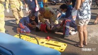 Siate socorre vítima de atropelamento no Bairro Jardim São Paulo 