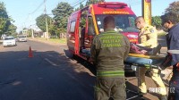 Siate socorre vítima de atropelamento no Bairro Jardim São Paulo 