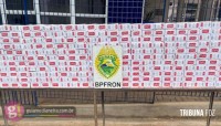 BPFRON apreende carga de cigarros contrabandeados em Medianeira