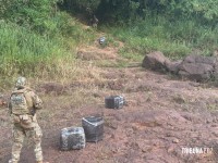 Policia Federal aprende volumes com cigarros eletrônicos e equipamentos eletrônicos no Rio Paraná