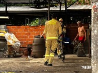 Siate é acionado após motor de veículo cair sobre um mecânico no Bairro Três Lagoas 