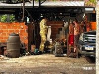 Siate é acionado após motor de veículo cair sobre um mecânico no Bairro Três Lagoas 