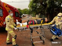 Siate é acionado após motor de veículo cair sobre um mecânico no Bairro Três Lagoas 