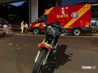 Motociclista é preso por embriaguez após colisão na BR-277 em Foz do Iguaçu